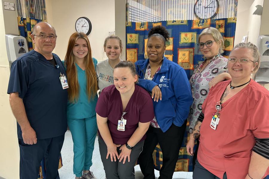 Women and Children's lab highly specialized in collections from